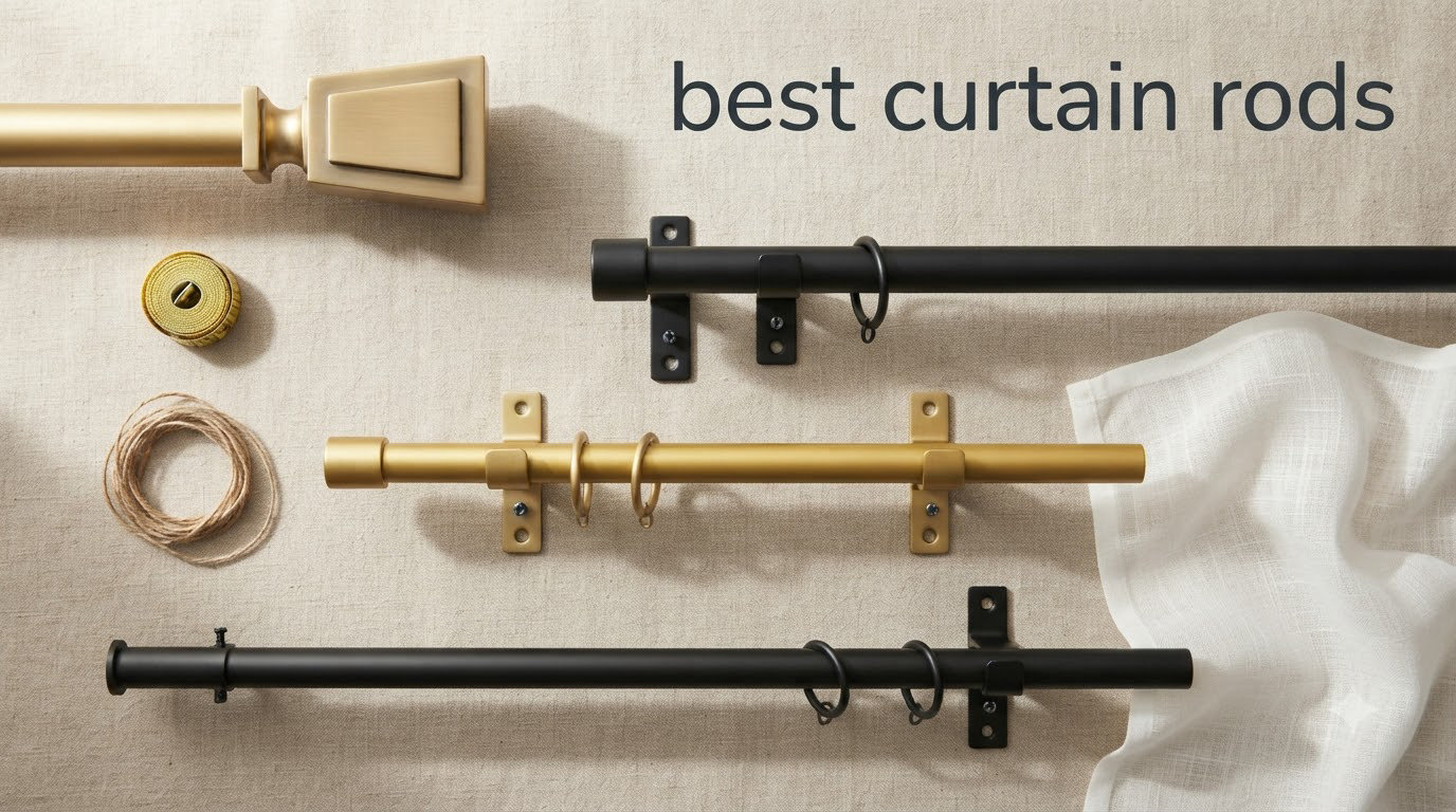 best curtain rods
