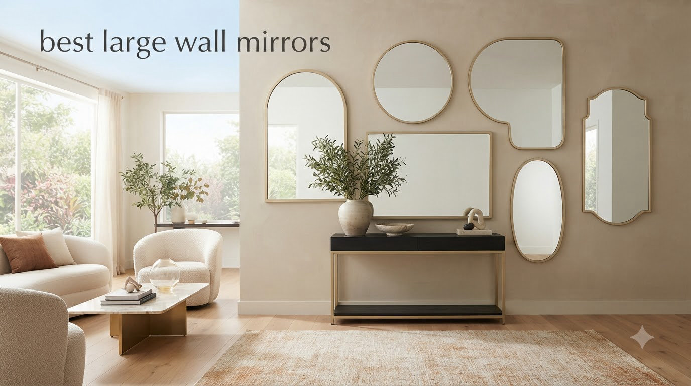 best large wall mirrors