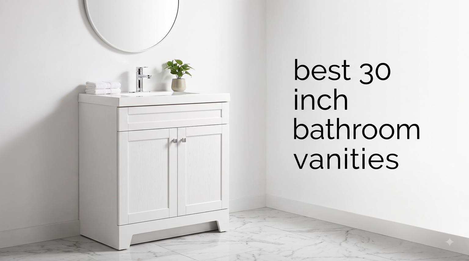 best 30 inch bathroom vanities