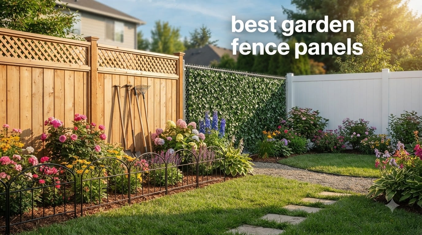 best garden fence panels