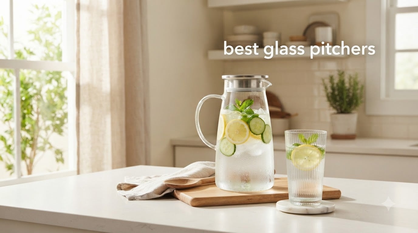 best glass pitchers