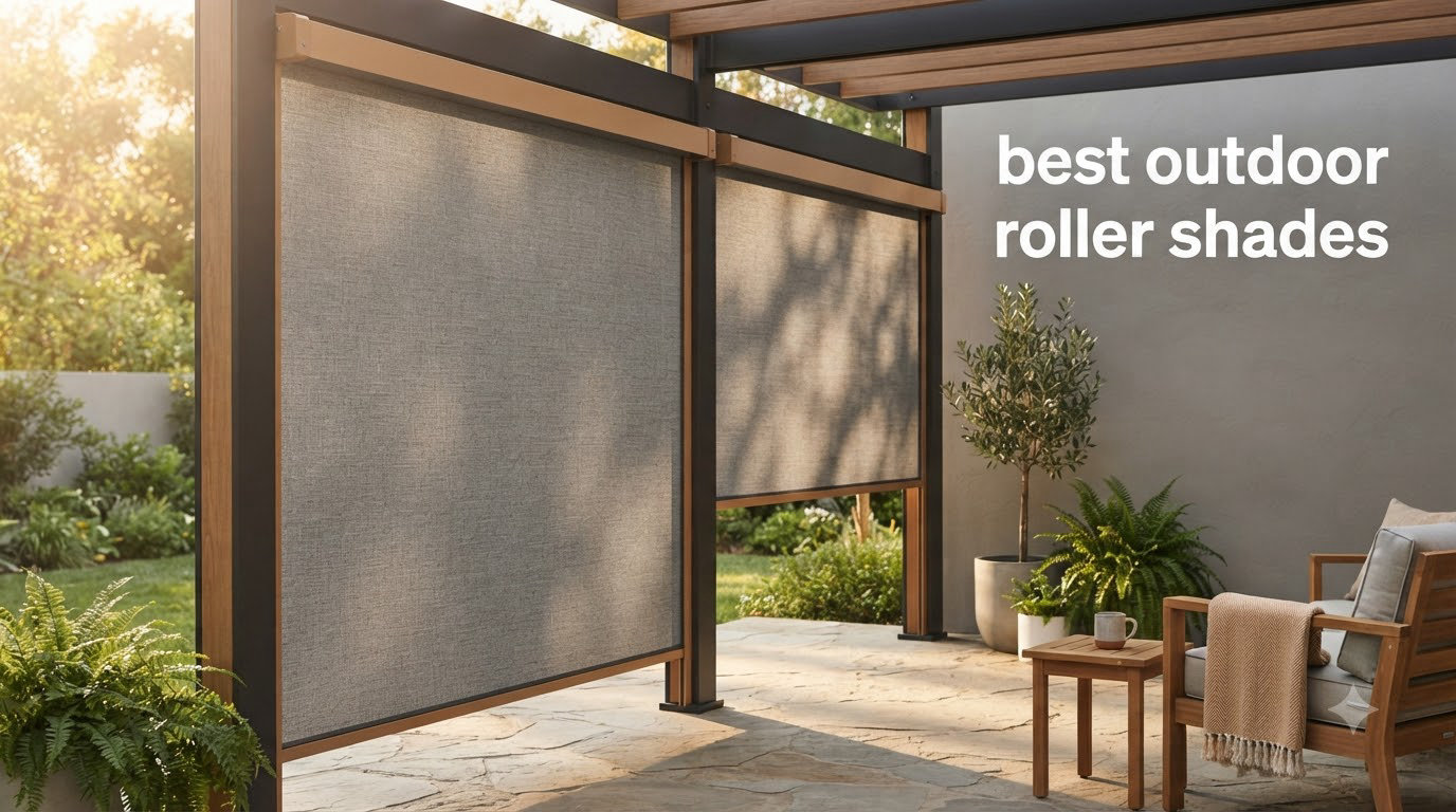 best outdoor roller shades
