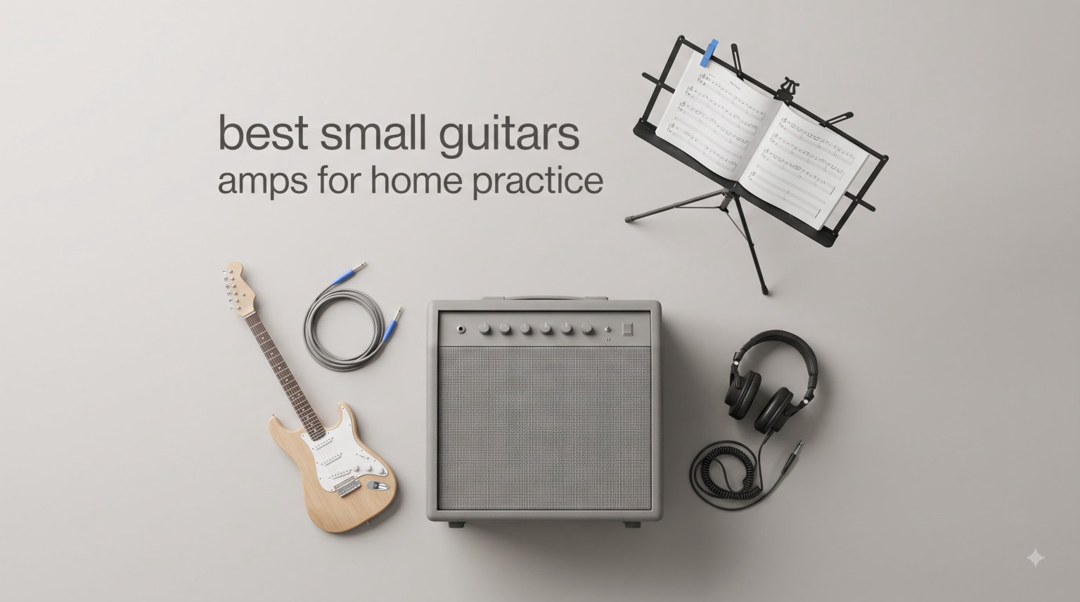 best small guitars amps for home practice