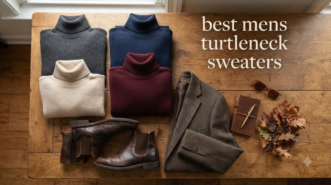 best mens turtleneck sweaters
