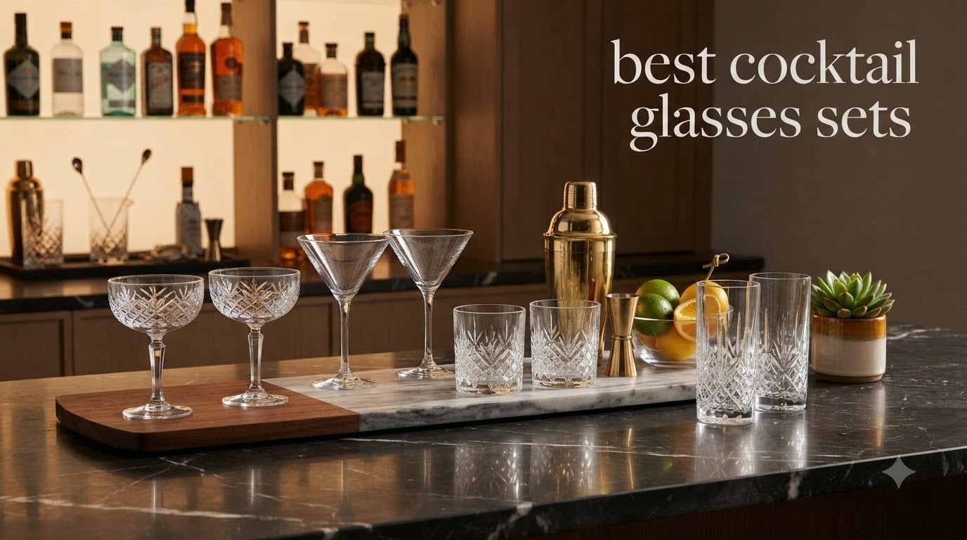 best cocktail glasses sets