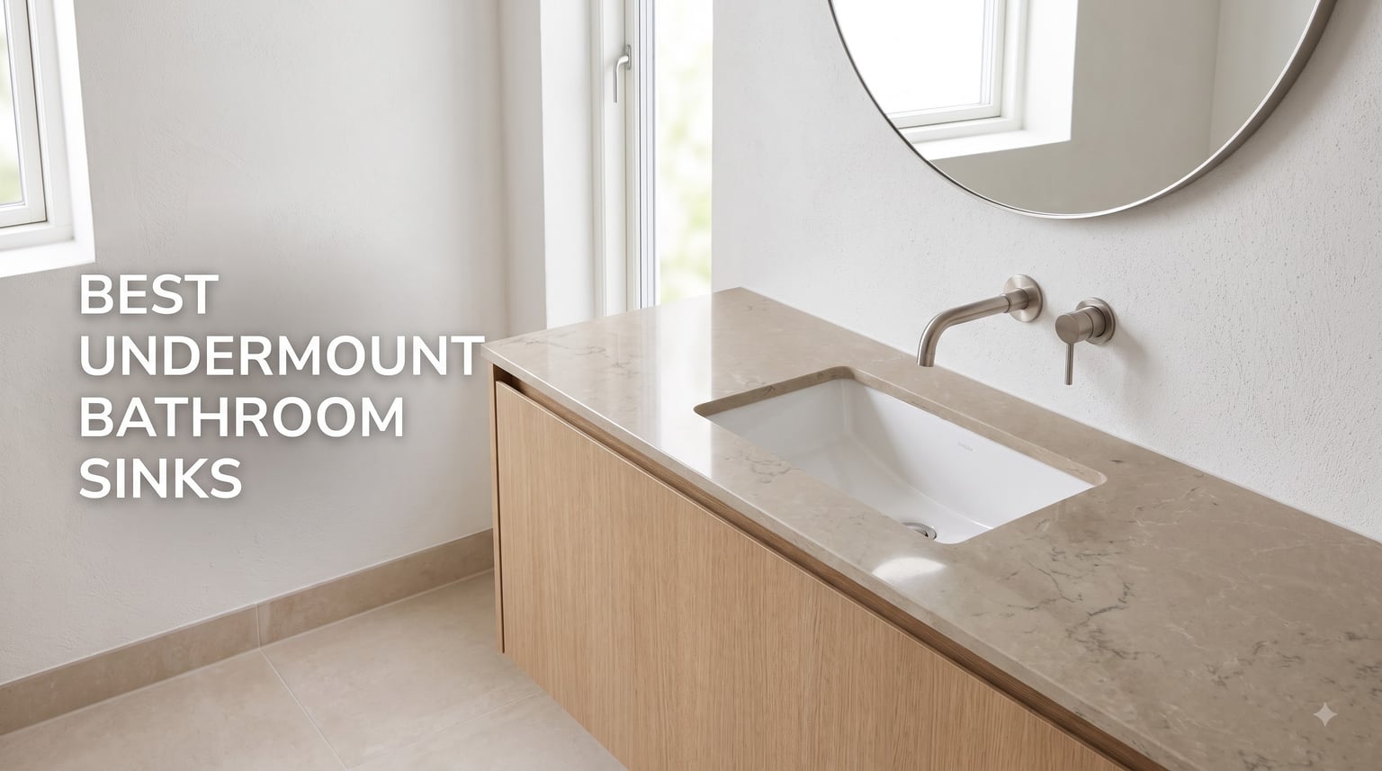 best undermount bathroom sinks