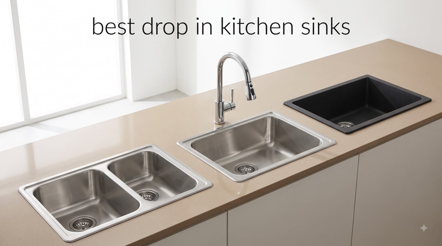 best drop in kitchen sinks