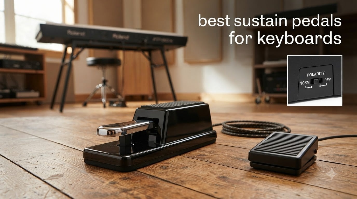 best sustain pedals for keyboards