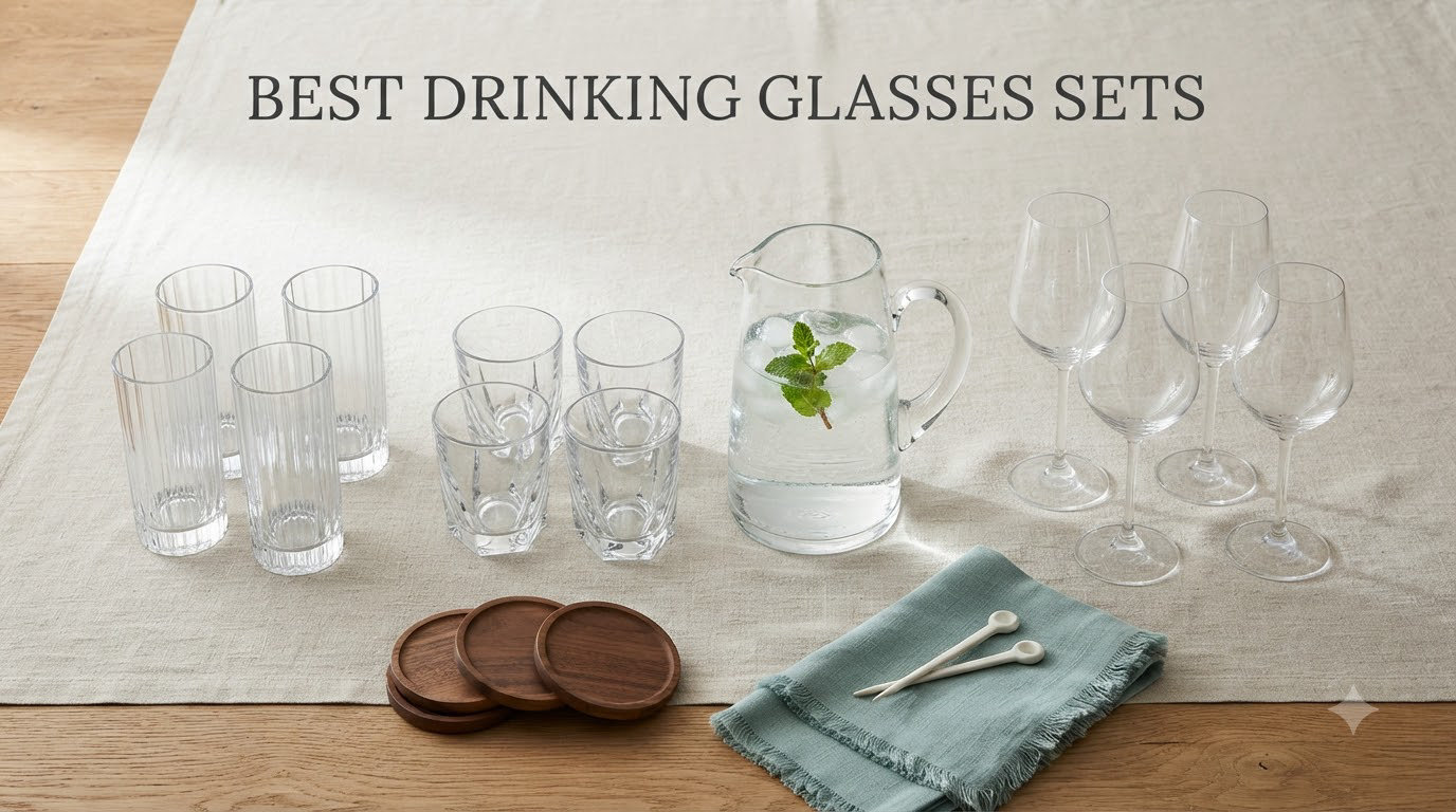 best drinking glasses sets