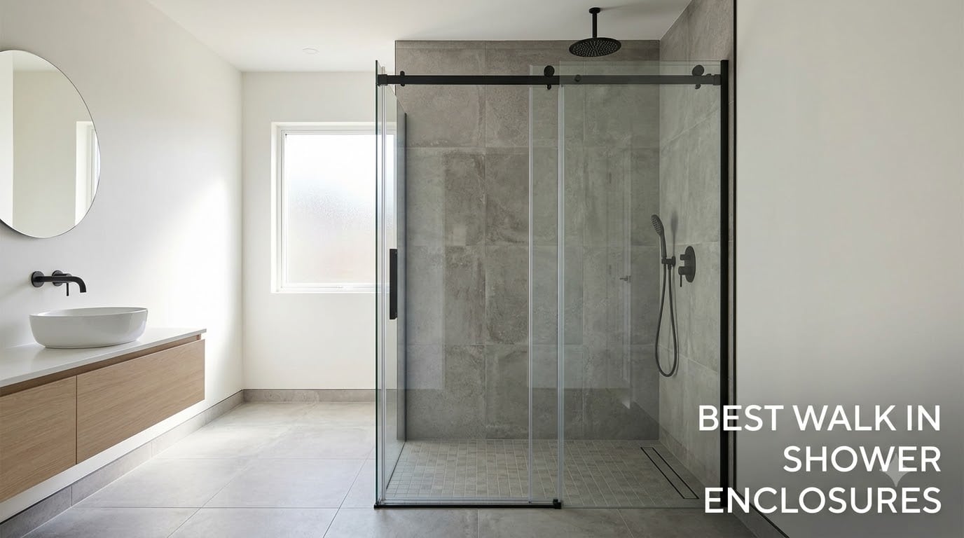 best walk in shower enclosures