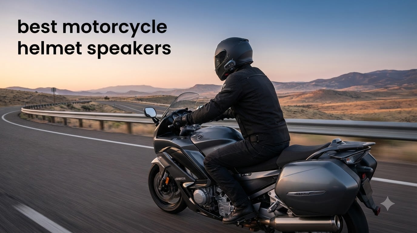 best motorcycle helmet speakers