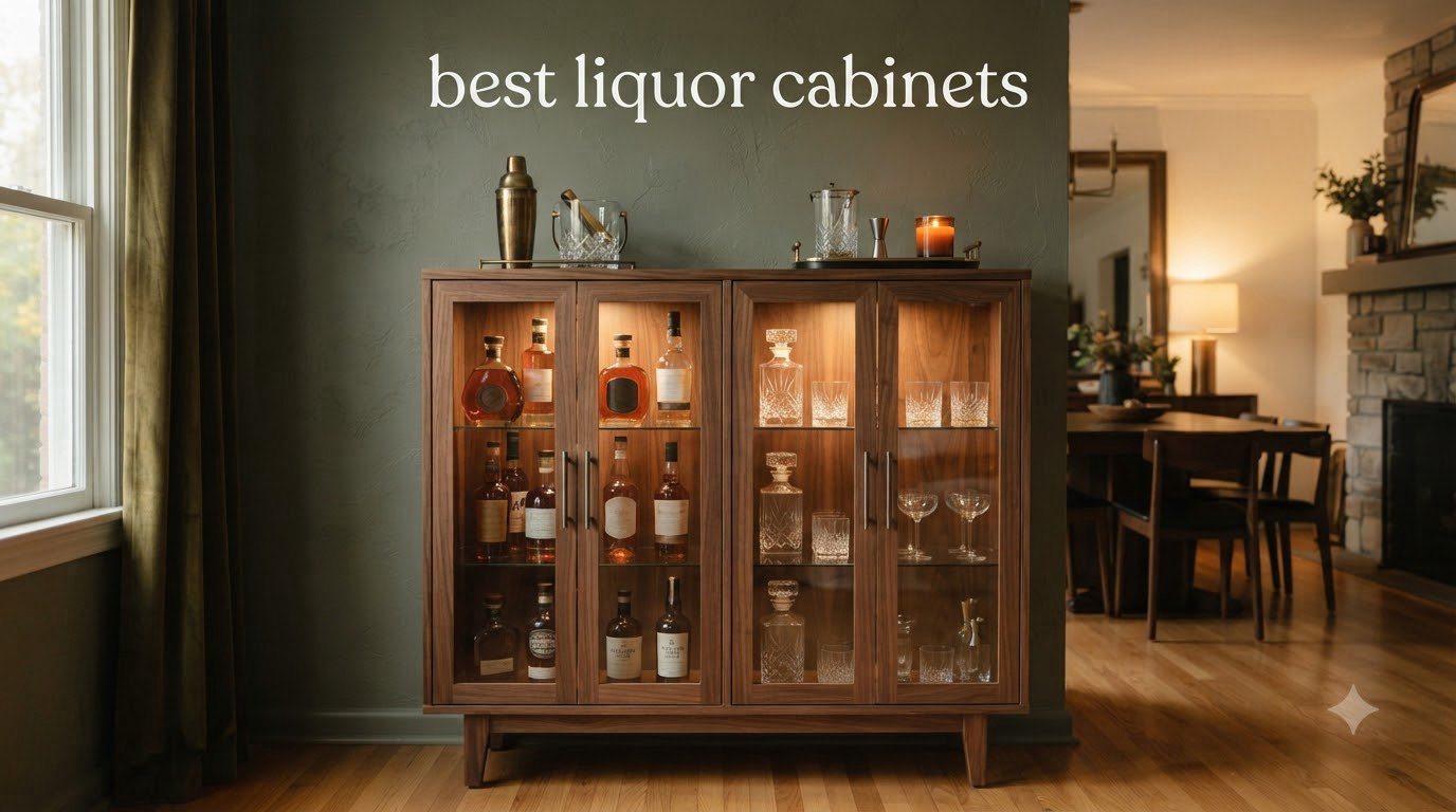 best liquor cabinets