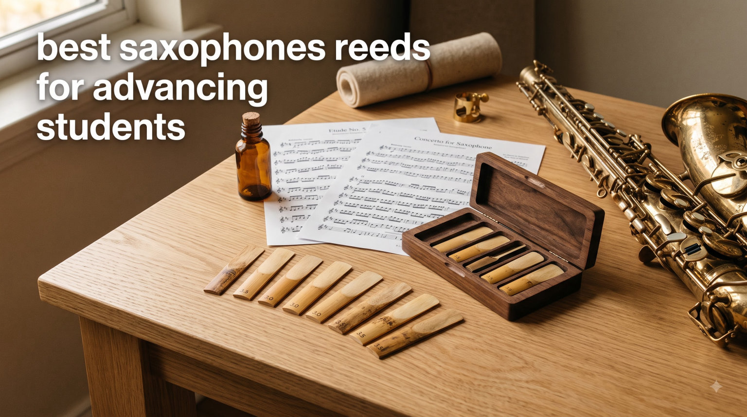 best saxophones reeds for advancing students