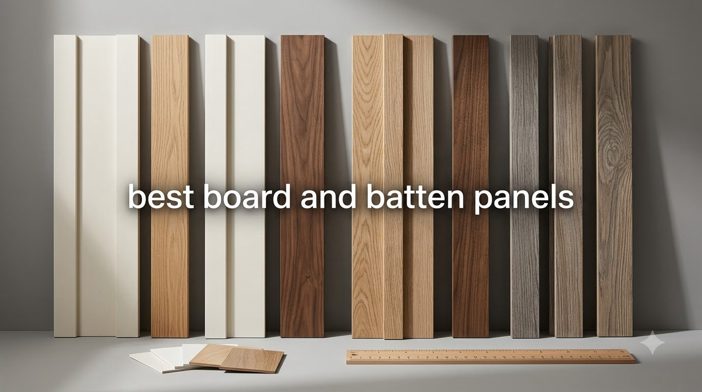 best board and batten panels