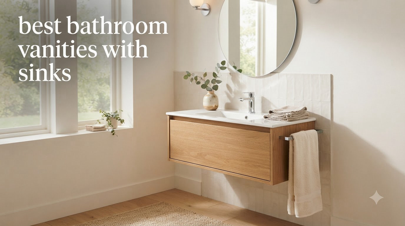 best bathroom vanities with sinks