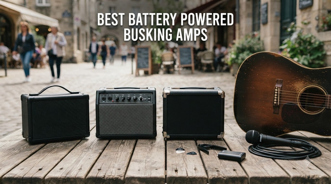 best battery powered busking amps