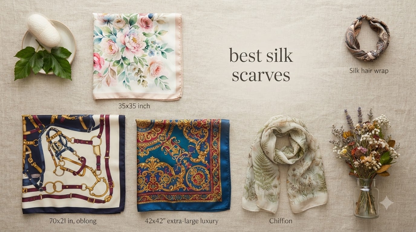 best silk scarves