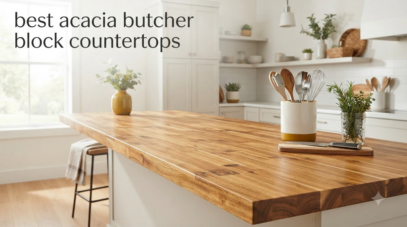 best acacia butcher block countertops