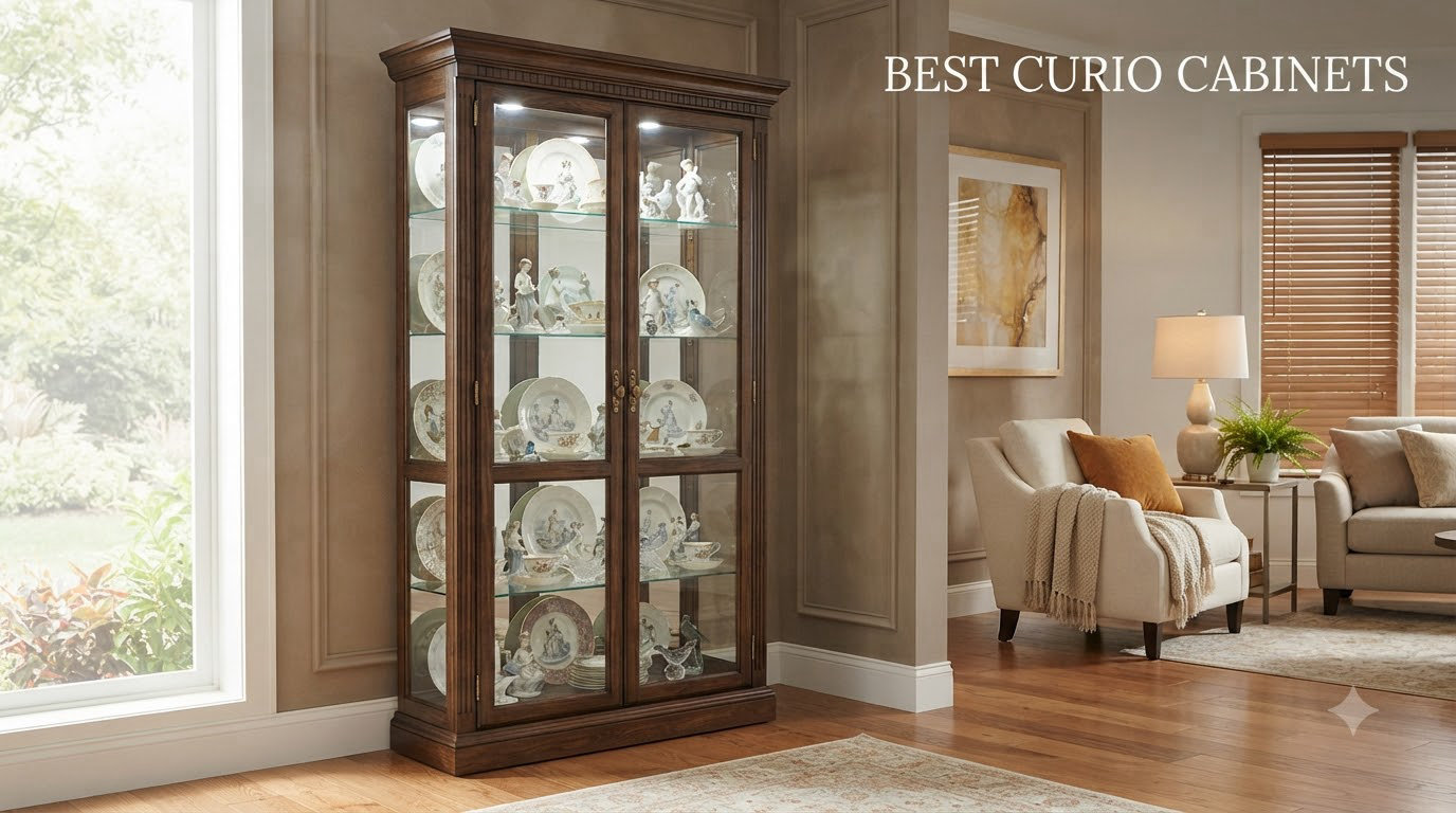 best curio cabinets