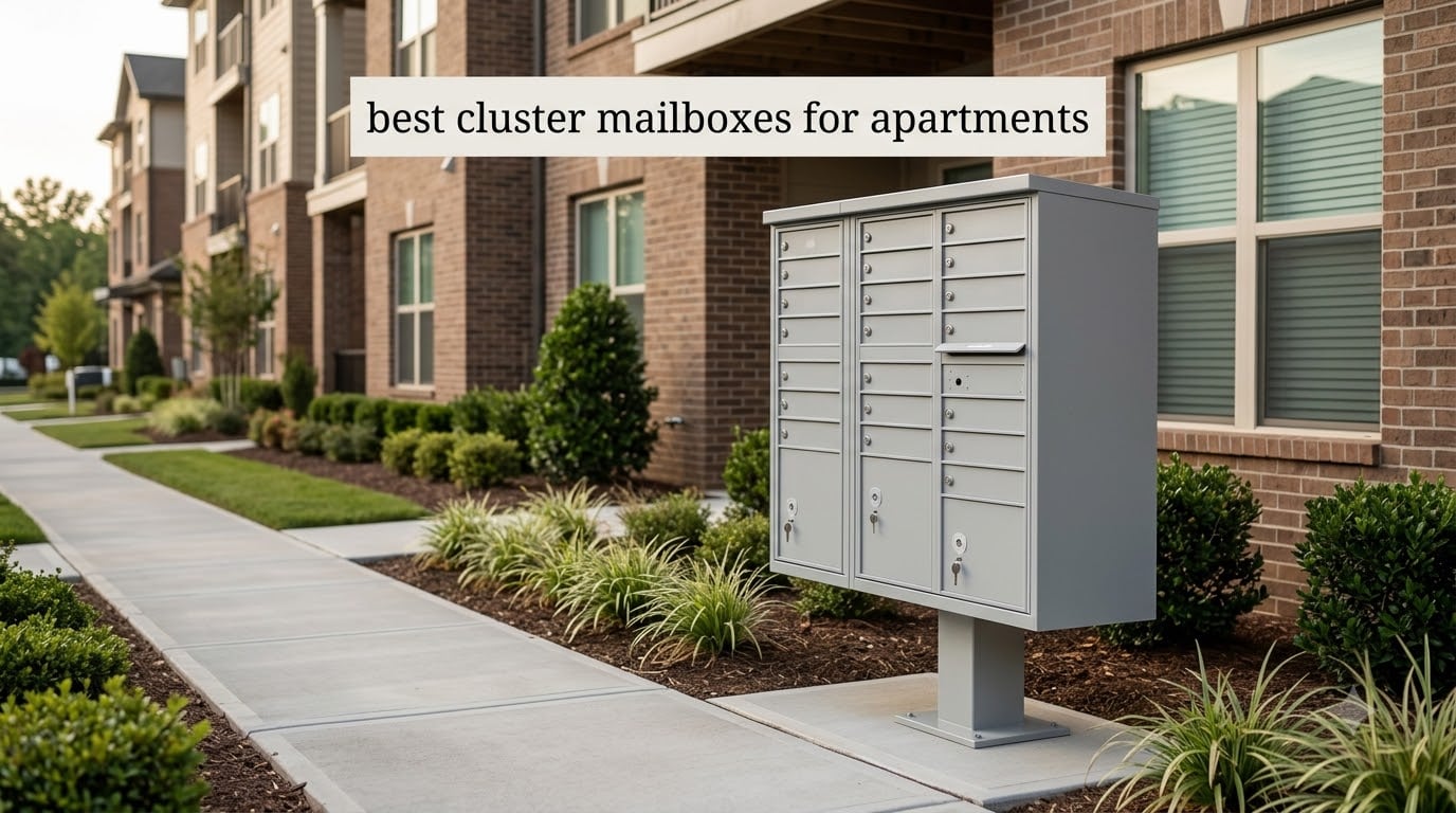 best cluster mailboxes for apartments