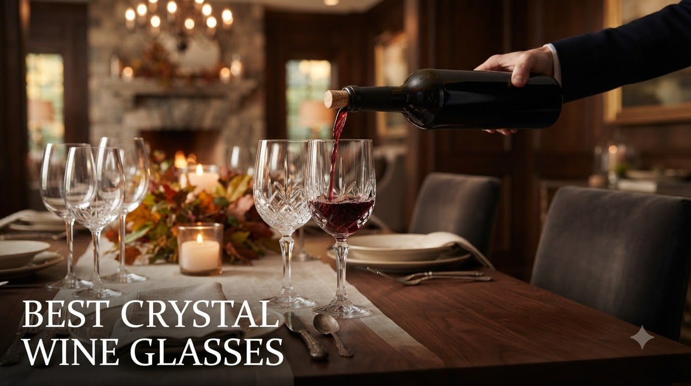 best crystal wine glasses