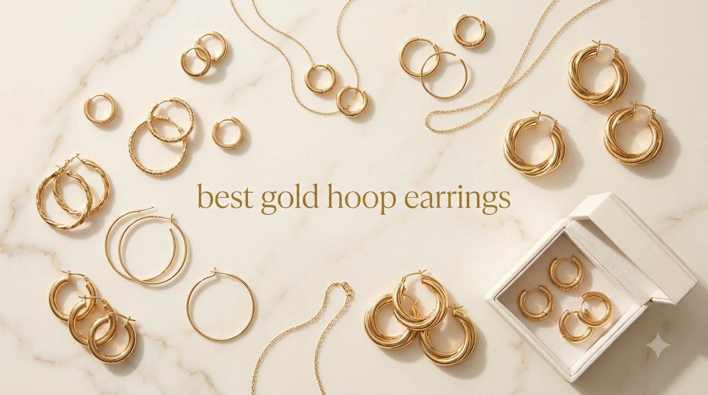 best gold hoop earrings