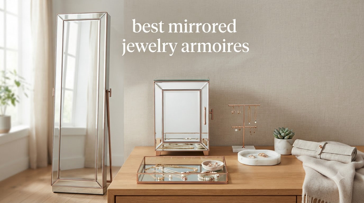 best mirrored jewelry armoires