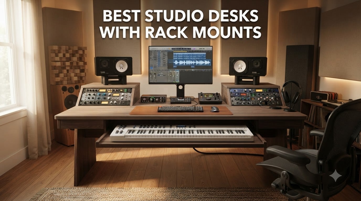 best studio desks with rack mounts