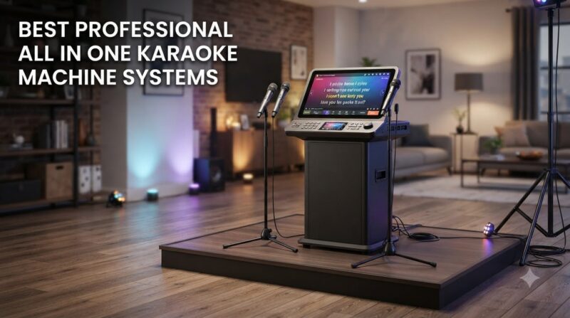 best professional all in one karaoke machine systems