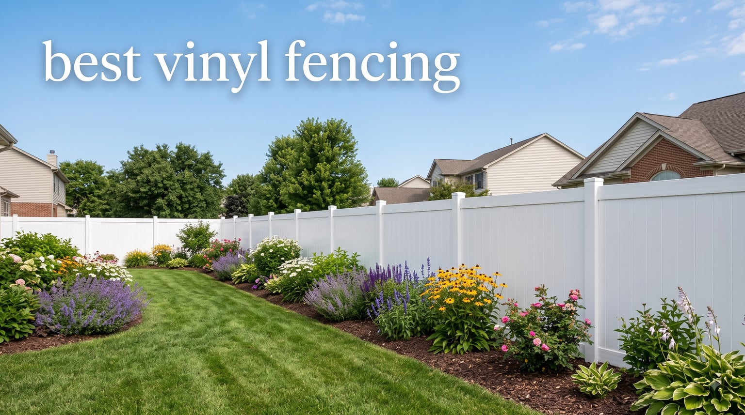 best vinyl fencing