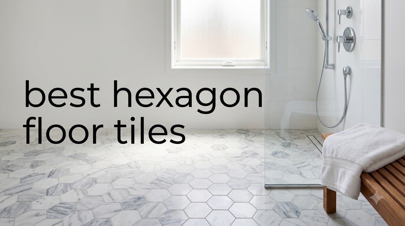 best hexagon floor tiles