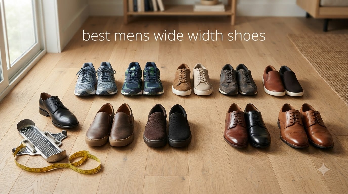 best mens wide width shoes