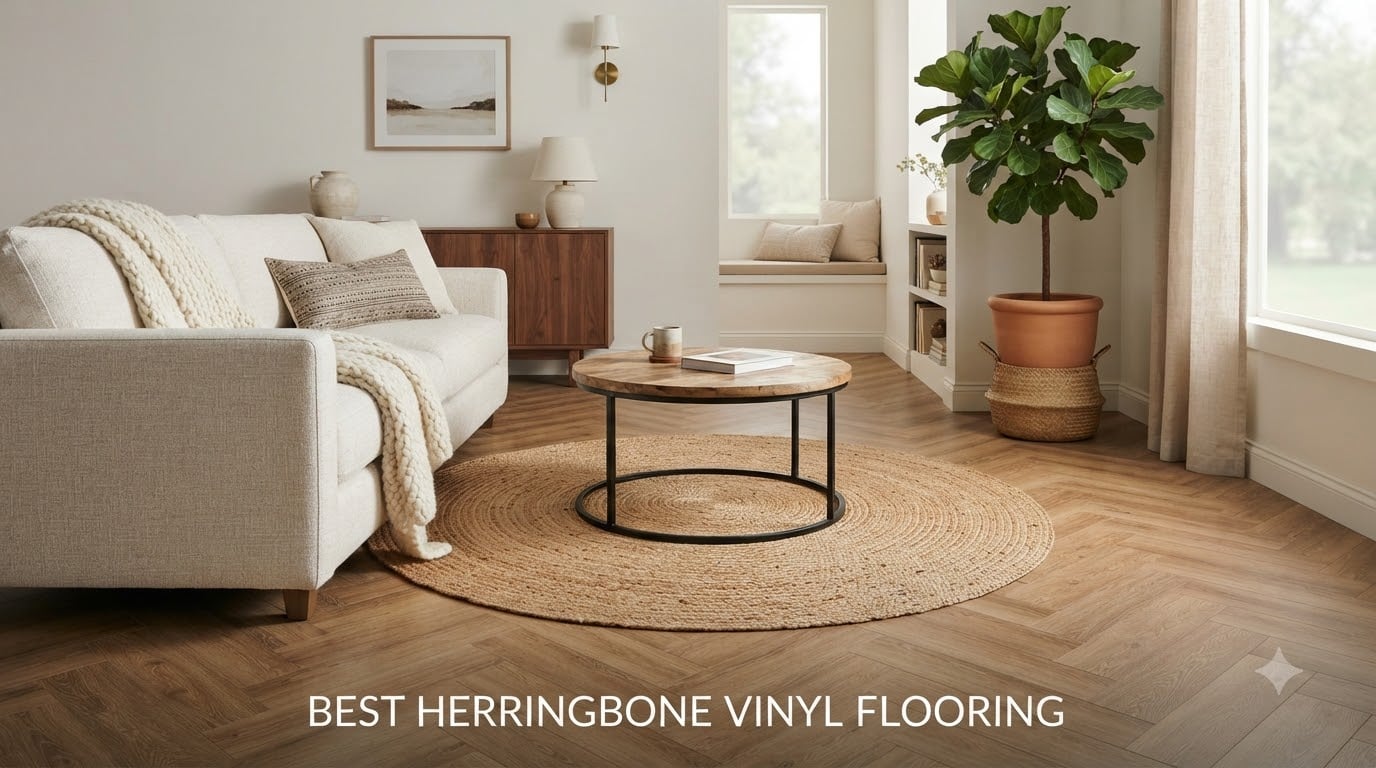 best herringbone vinyl flooring
