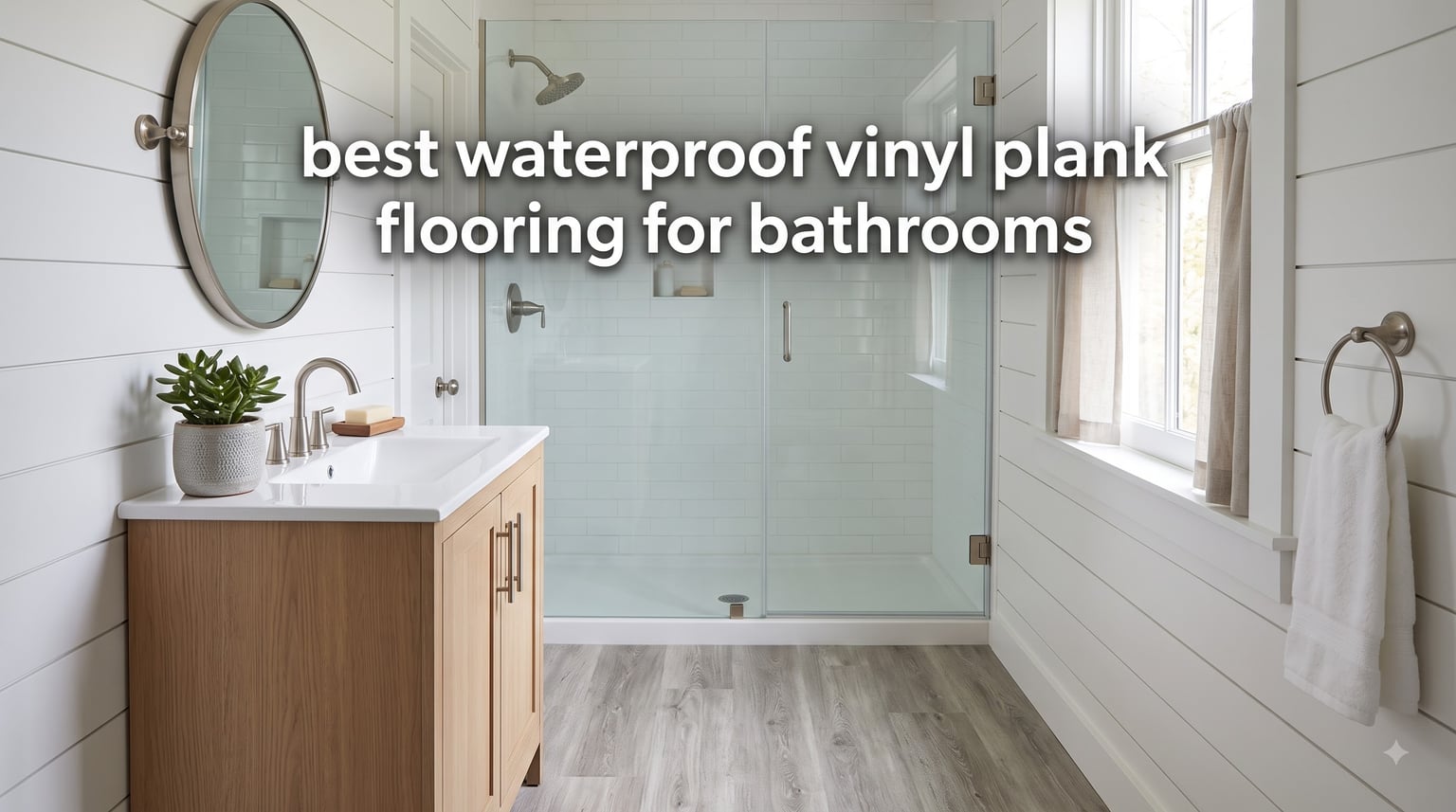 best waterproof vinyl plank flooring for bathrooms