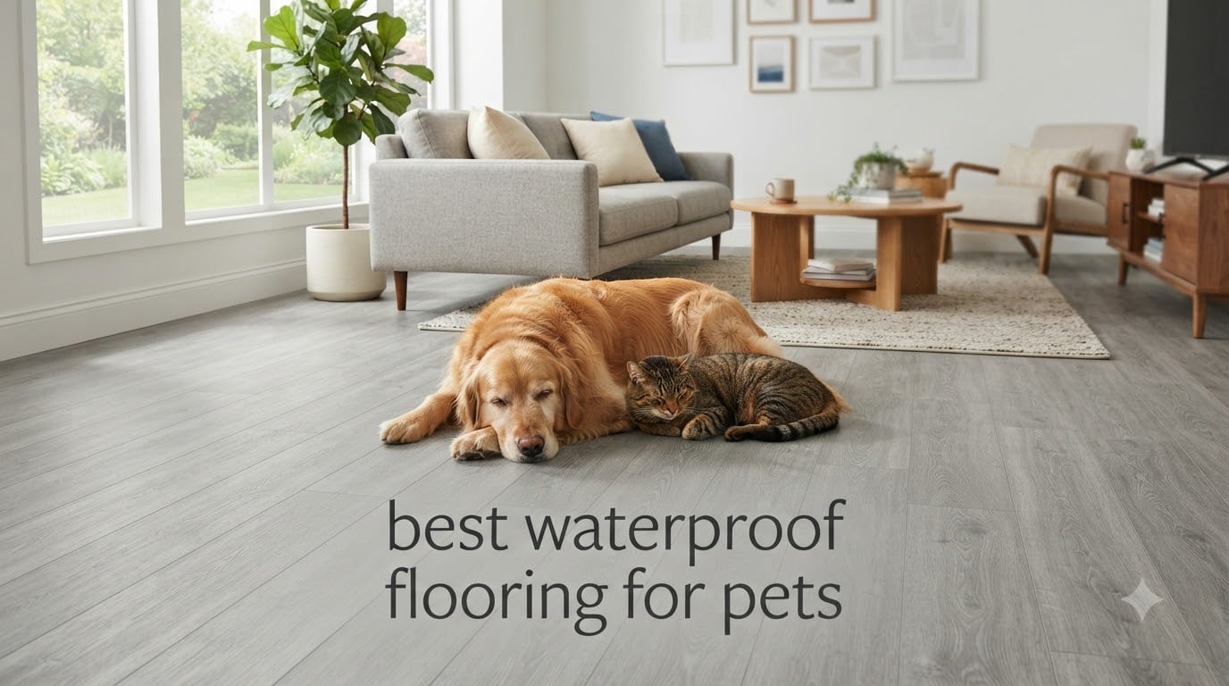 best waterproof flooring for pets