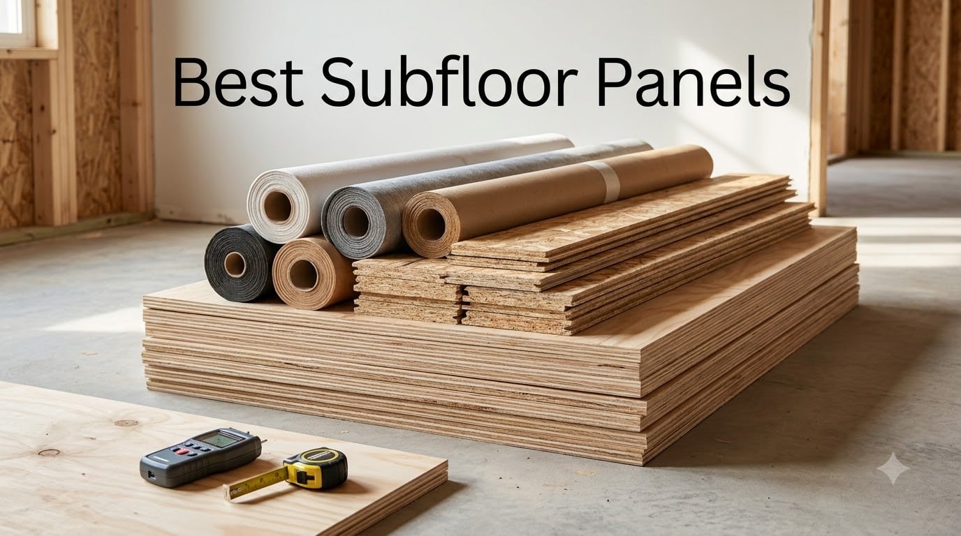 Best Subfloor Panels