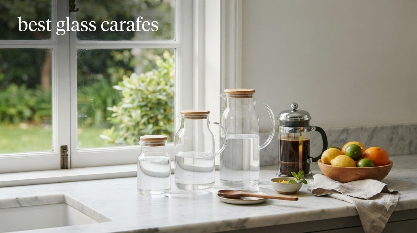 best glass carafes