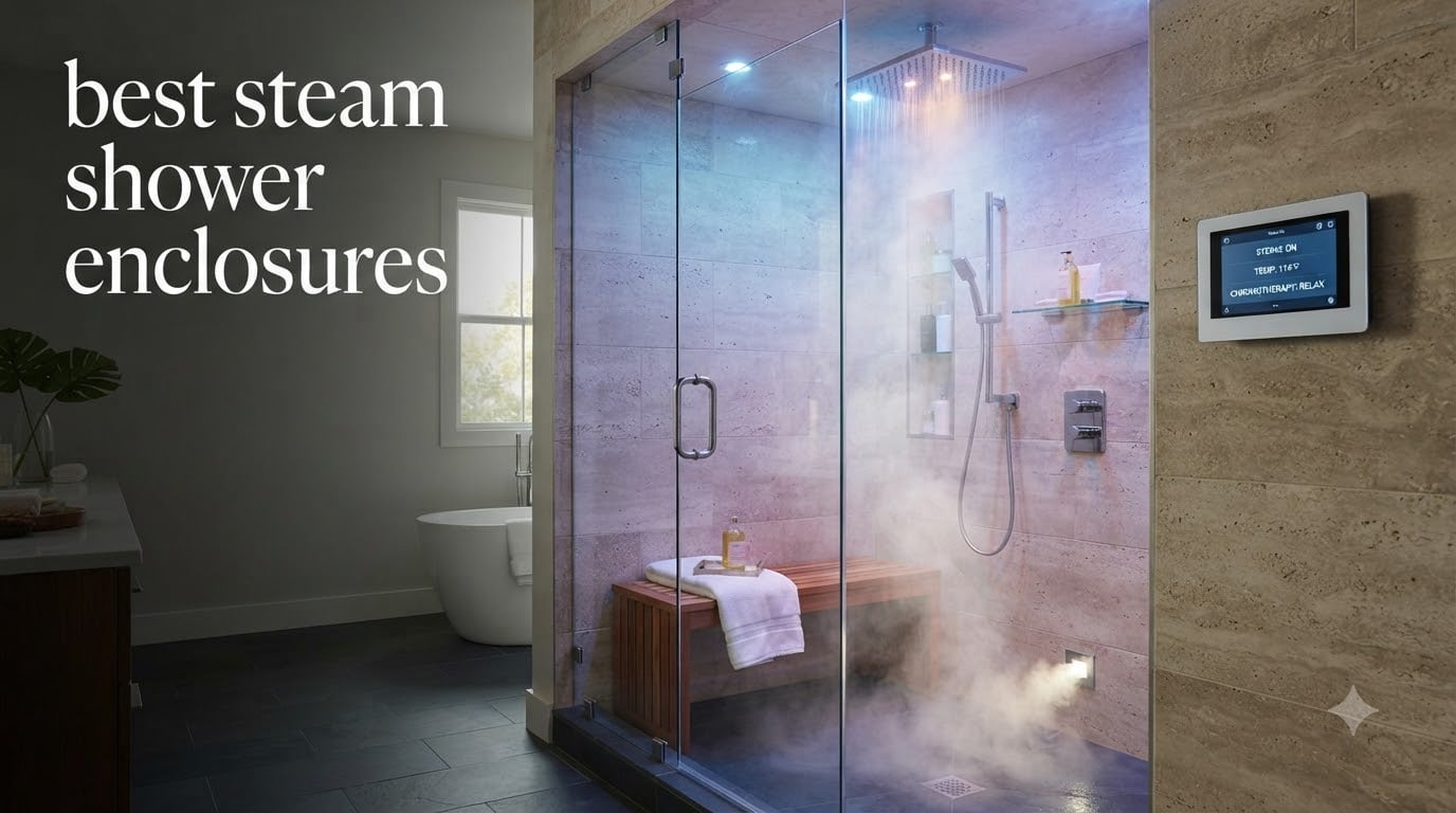 best steam shower enclosures