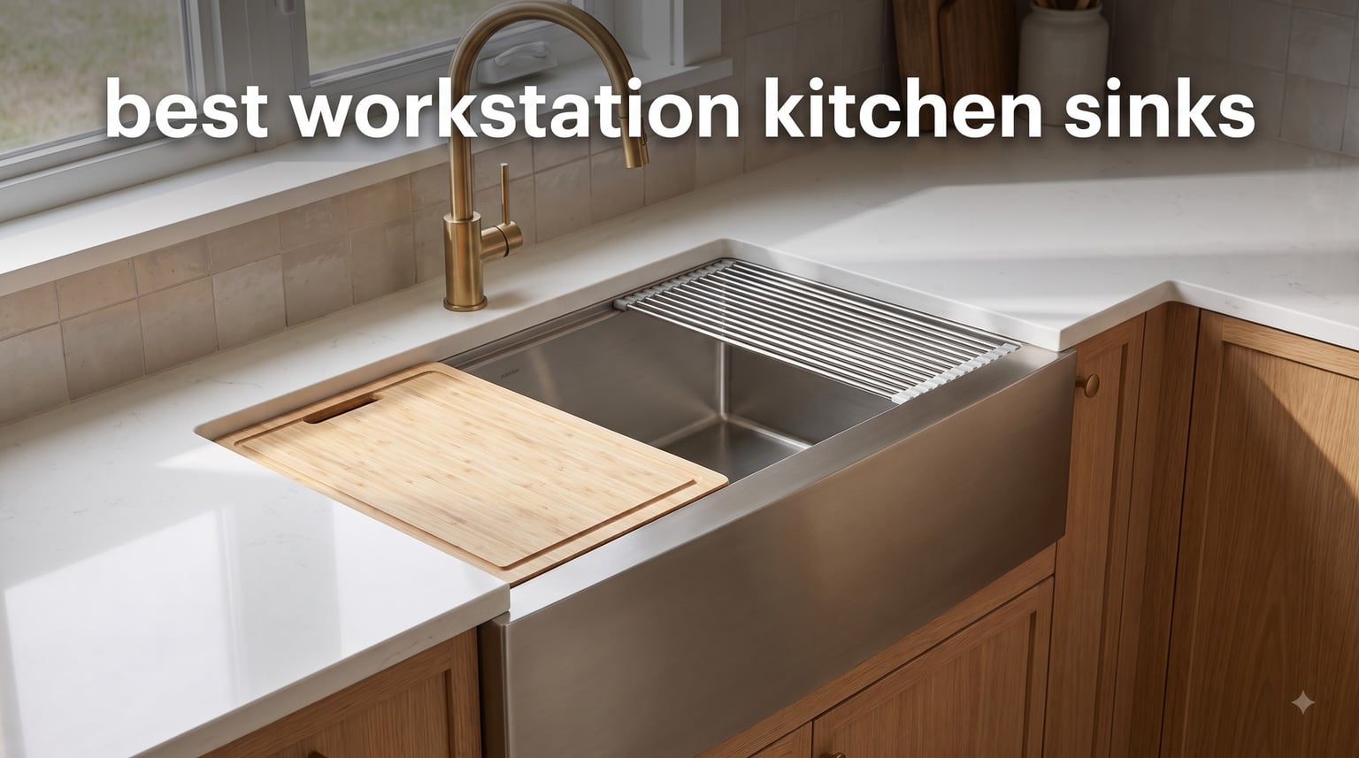 best workstation kitchen sinks