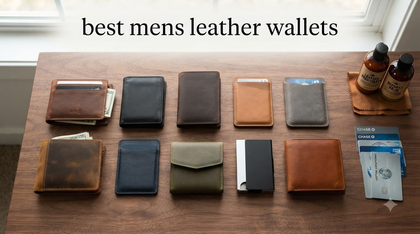 best mens leather wallets