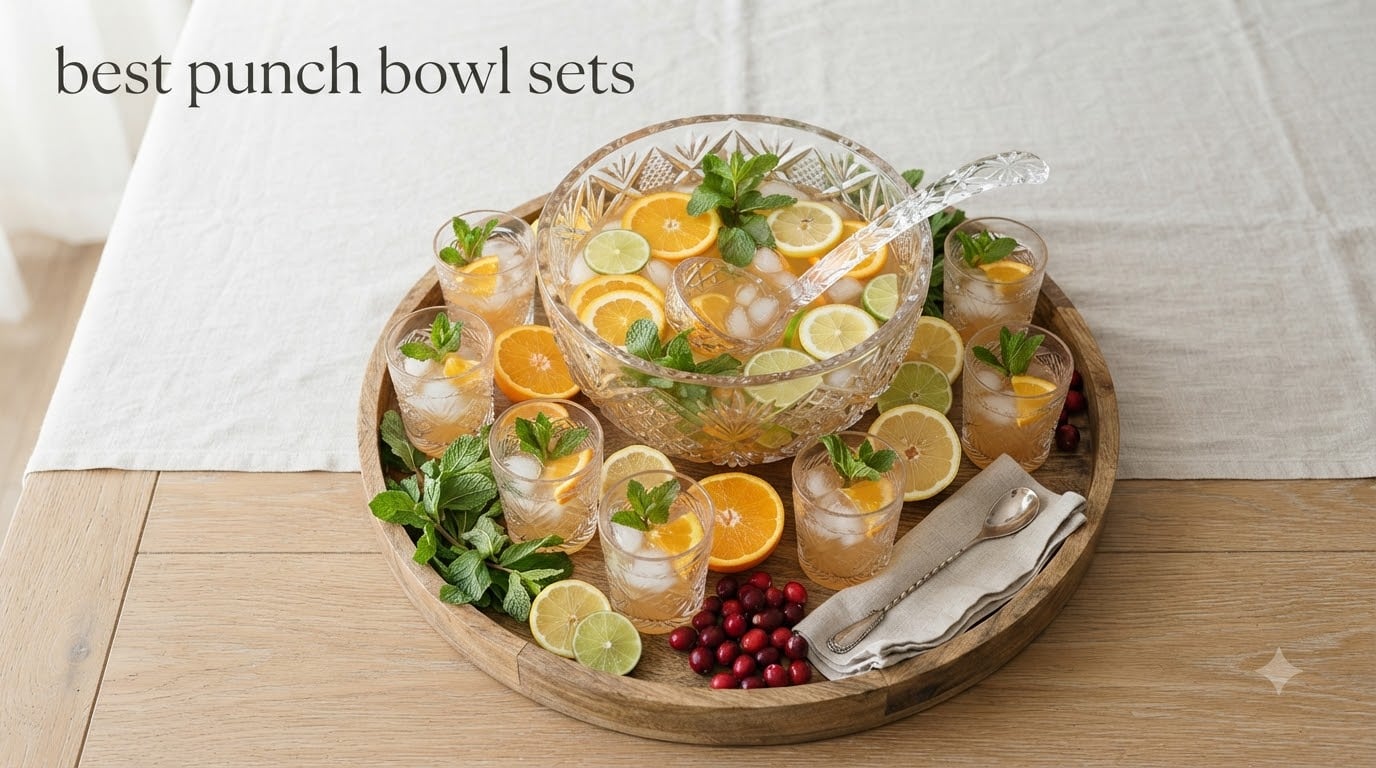best punch bowl sets