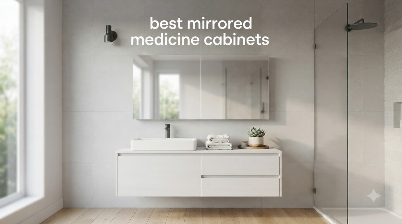 best mirrored medicine cabinets
