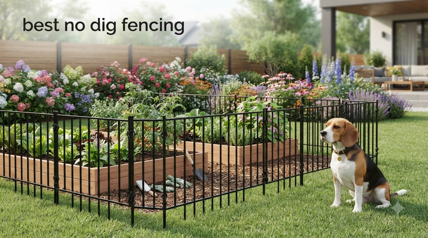 best no dig fencing