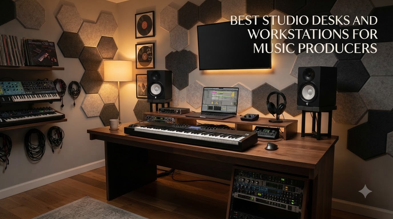 best studio desks and workstations for music producers