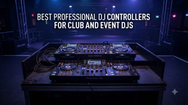 best professional dj controllers for club and event djs