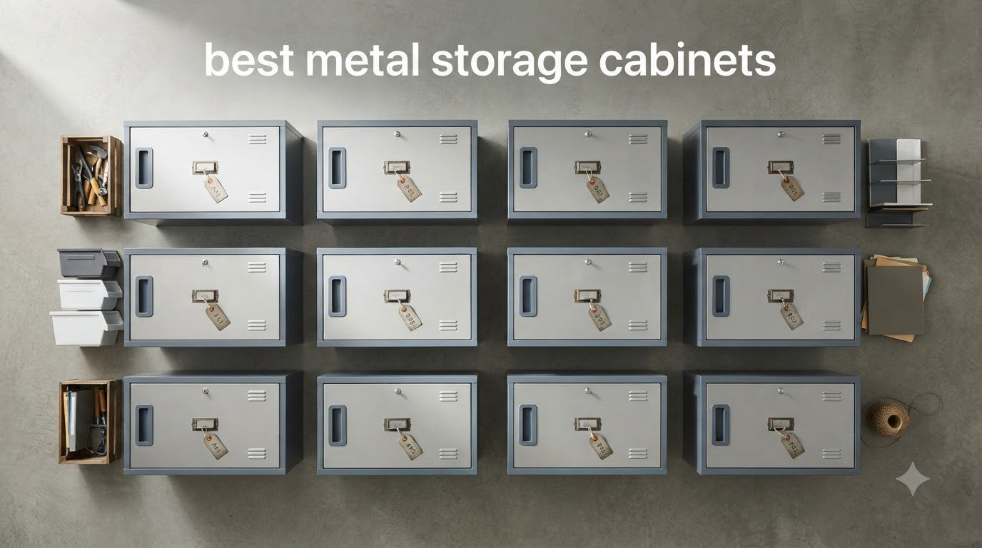 best metal storage cabinets