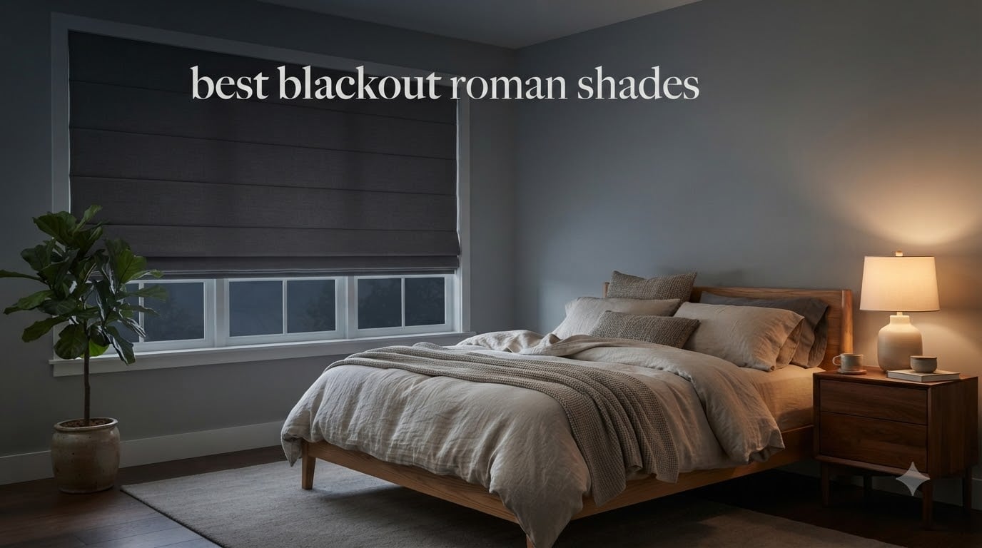 best blackout roman shades