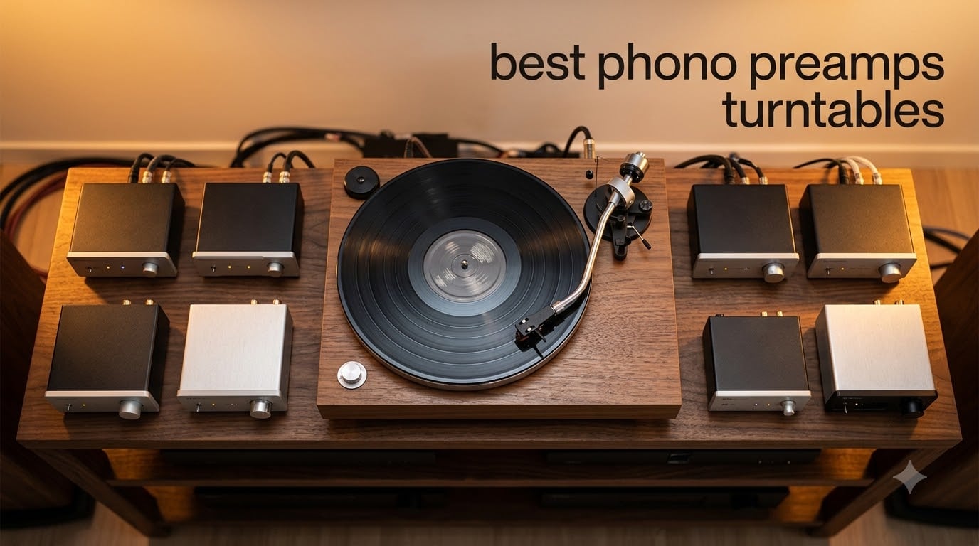 best phono preamps turntables
