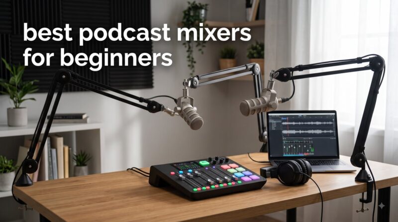 best podcast mixers for beginners