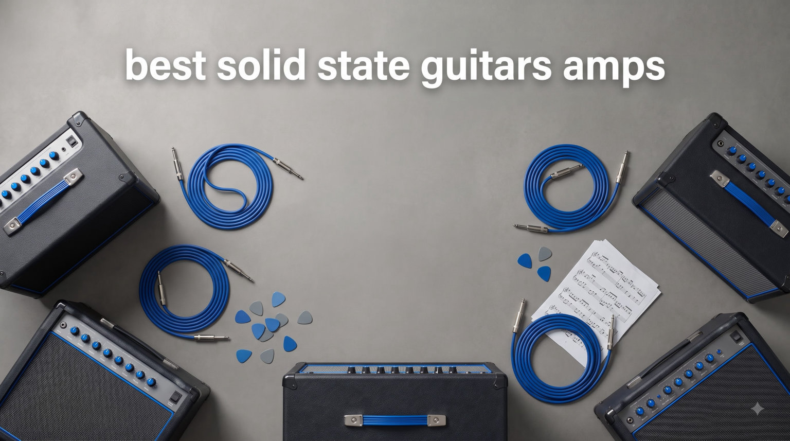 best solid state guitars amps